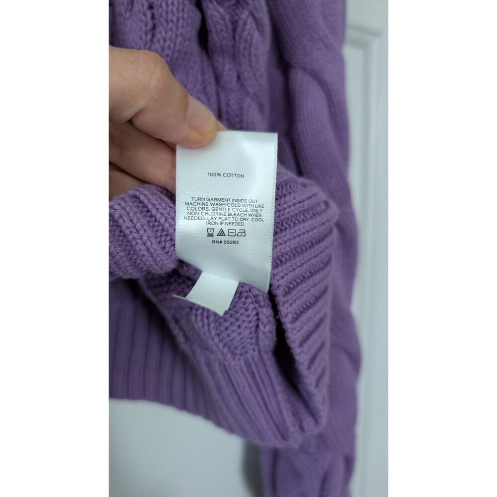 Express Chunky Cableknit Sweater - Picture 4 of 5